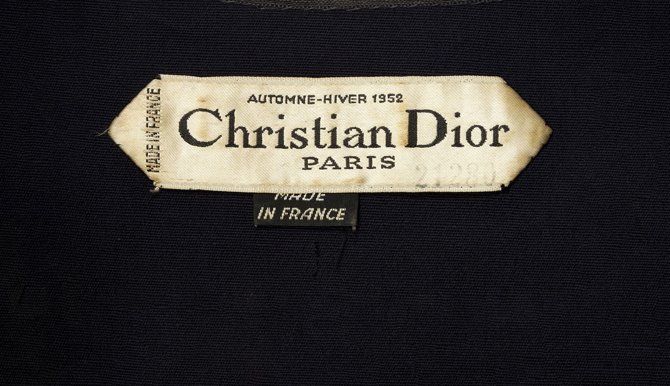 Dior label